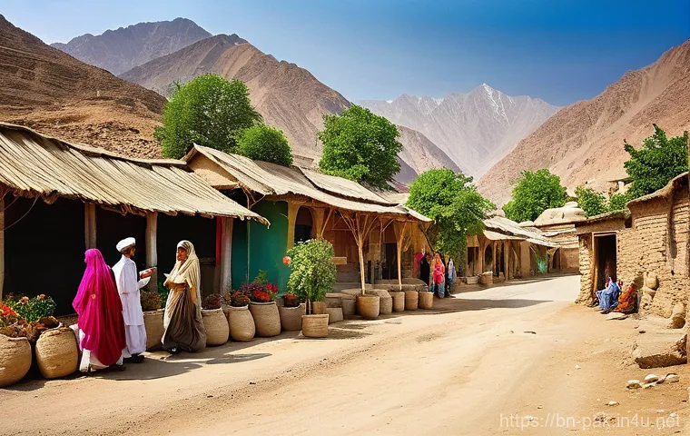 파키스탄 산악 지역 안전 가이드 - **Majestic Mountain Adventure in Pakistan**
    A breathtaking, wide-angle, panoramic view of the Ka...
